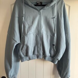 POPFLEX Zip Cloud Hoodie - Blue Storm - S/M - SOLD OUT - Taylor Swift